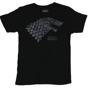Game Of Thrones Black T Shirt Adult Size Medium